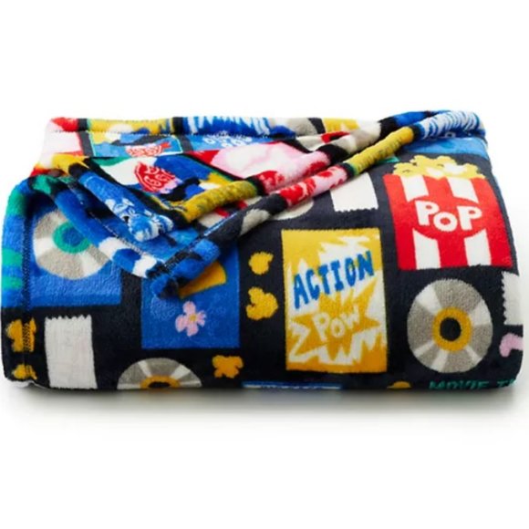 Kohl's Bedding The Big One Oversized Supersoft Plush Throw Movies
